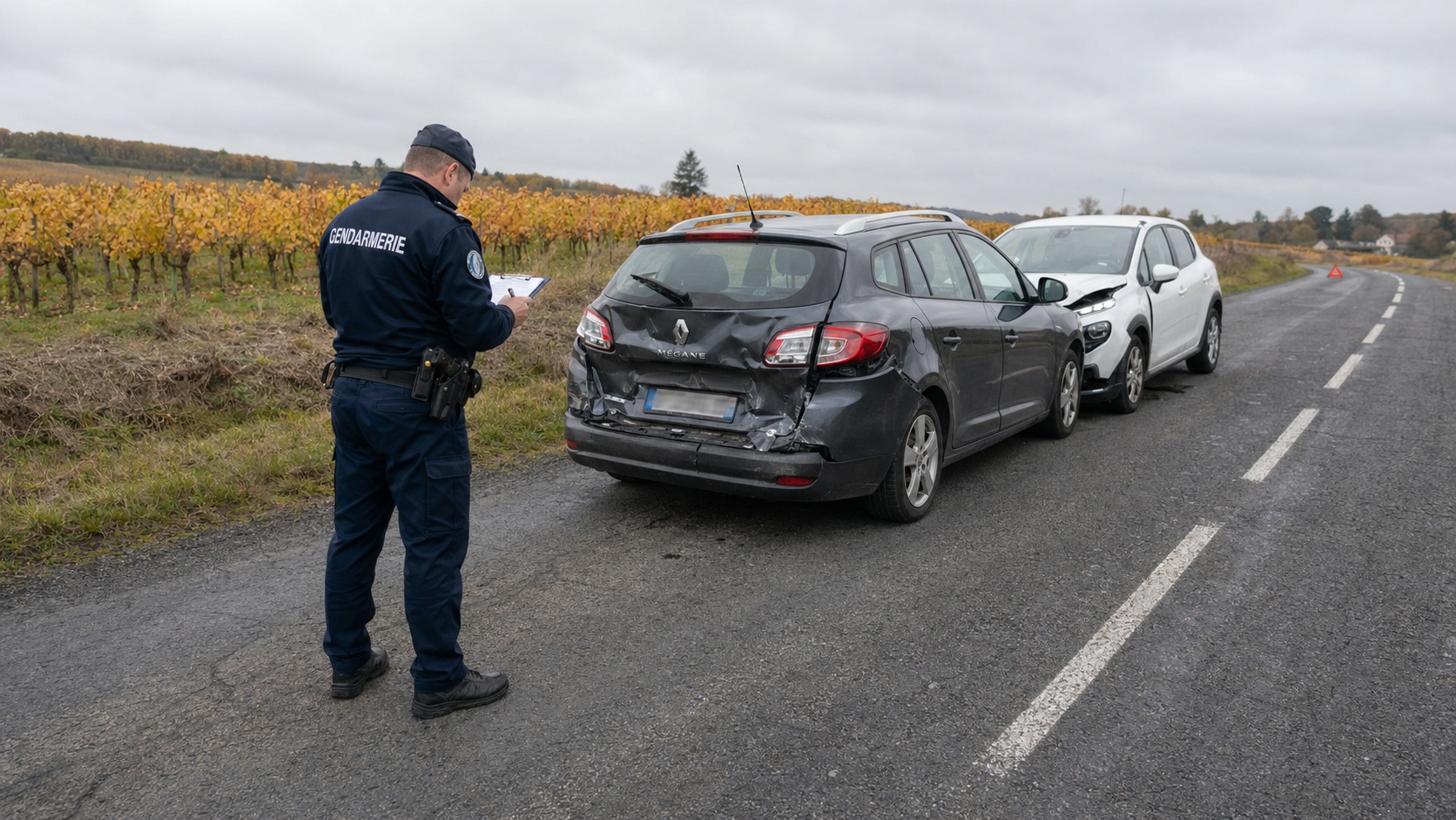 Conducteur constatant la résiliation de son assurance auto après un sinistre corporel responsable
