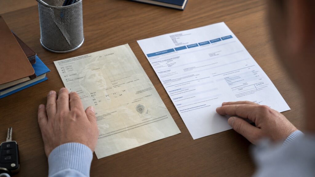 Carte grise et assurance à noms différents