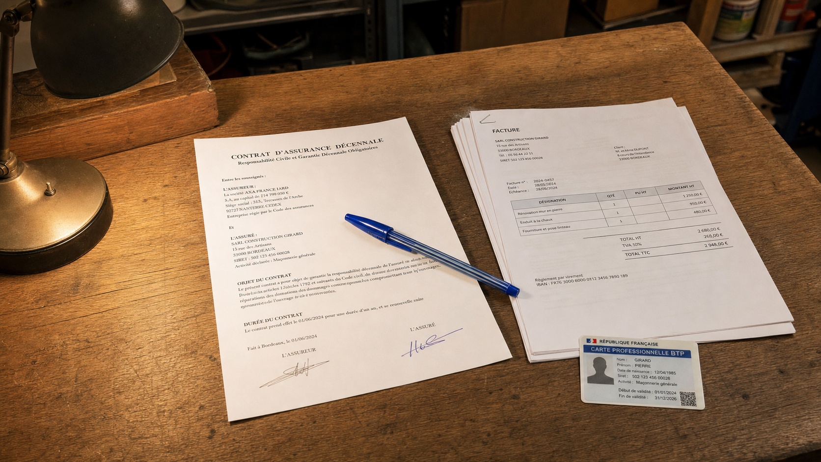 Artisan consultant les critères de tarification de son assurance décennale en ligne