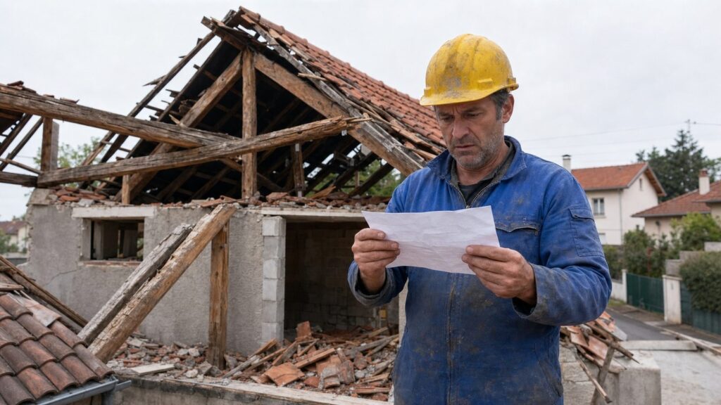 Garantie decennale travaux non declares